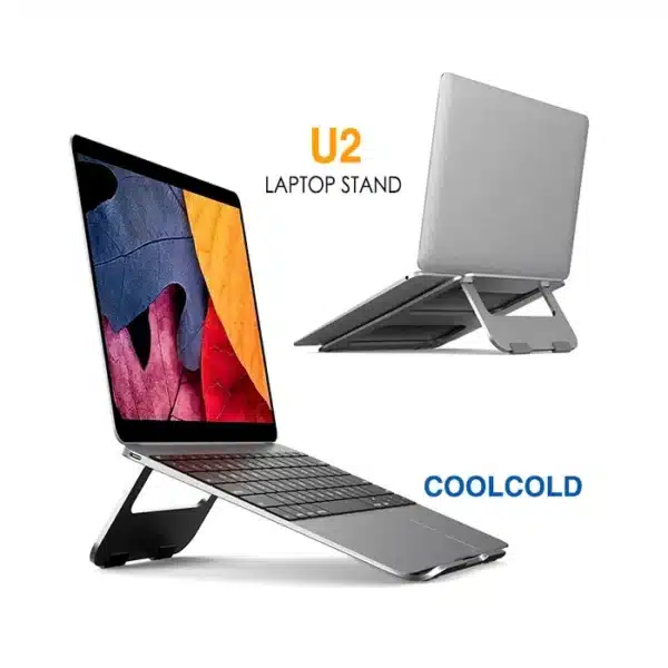 استند فلزی تاشو لپ تاپ مدل CoolCold U2