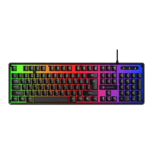 کیبورد گیمینگ لاجیکی مدل K230B باسیم