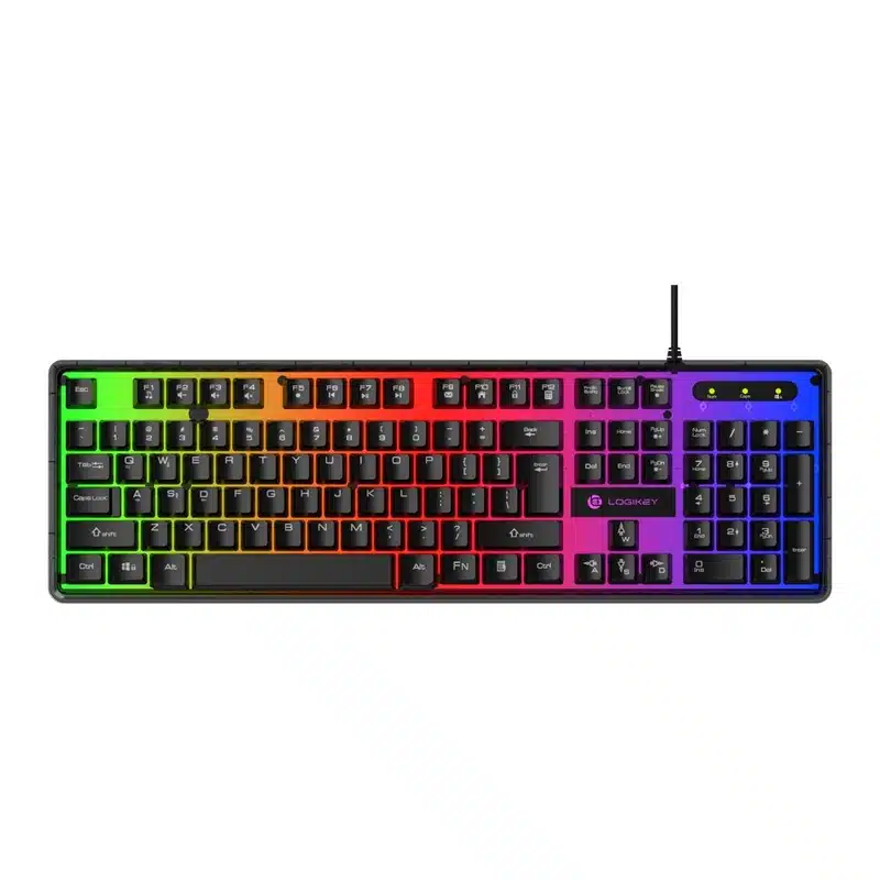 کیبورد گیمینگ لاجیکی مدل K230B باسیم