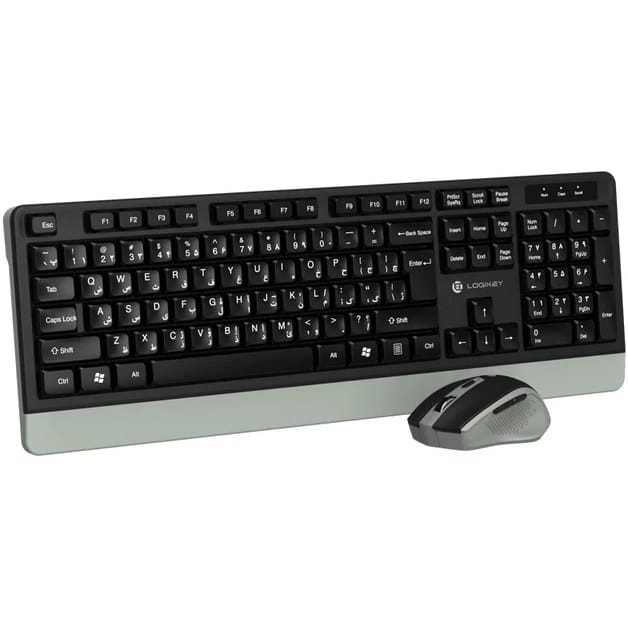 کیبورد و ماوس بی سیم لاجیکی مدلKM226B