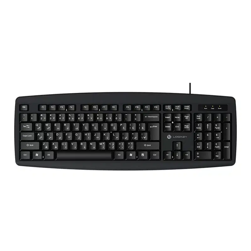 کیبورد با سیم لاجی کی مدل K113B