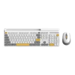 کیبورد و موس بی سیم گیمینگ لاجی کی KM336W