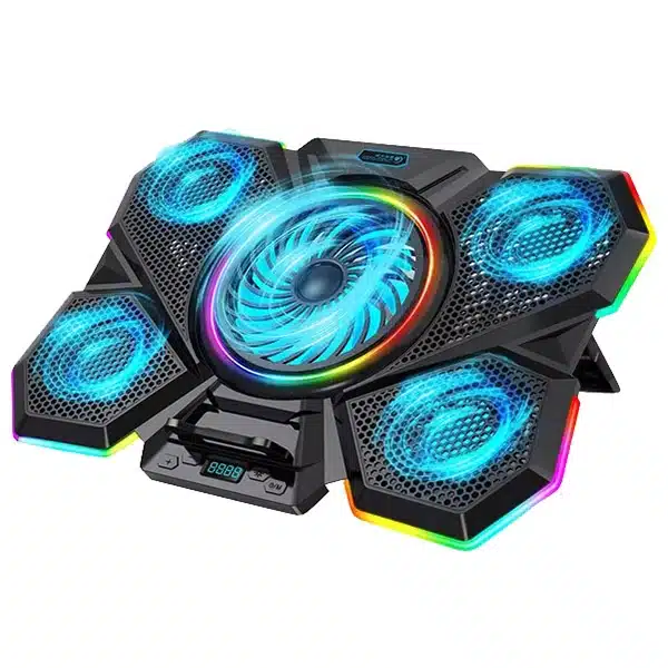 پایه خنک کننده لپ تاپ کول کلد مدل F13 RGB